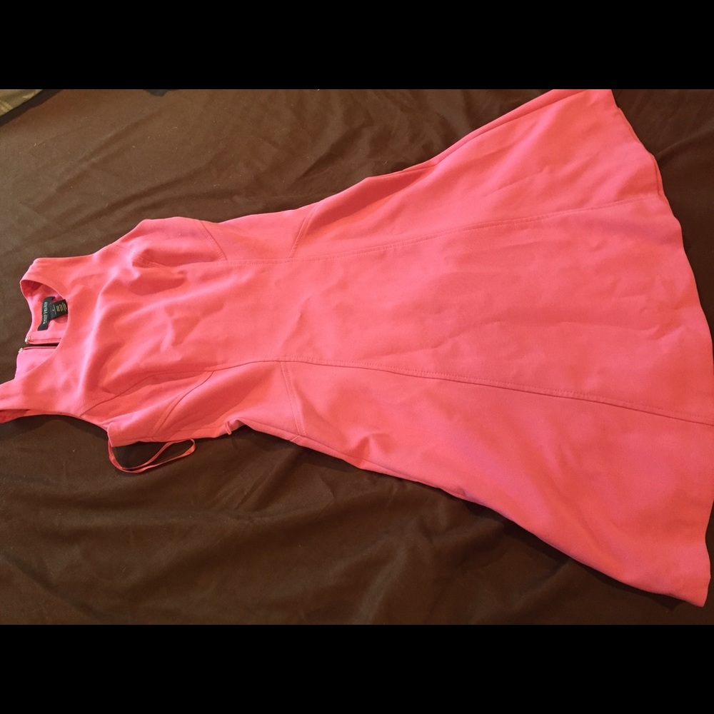 Fit n flare pink dress whbm great condition!